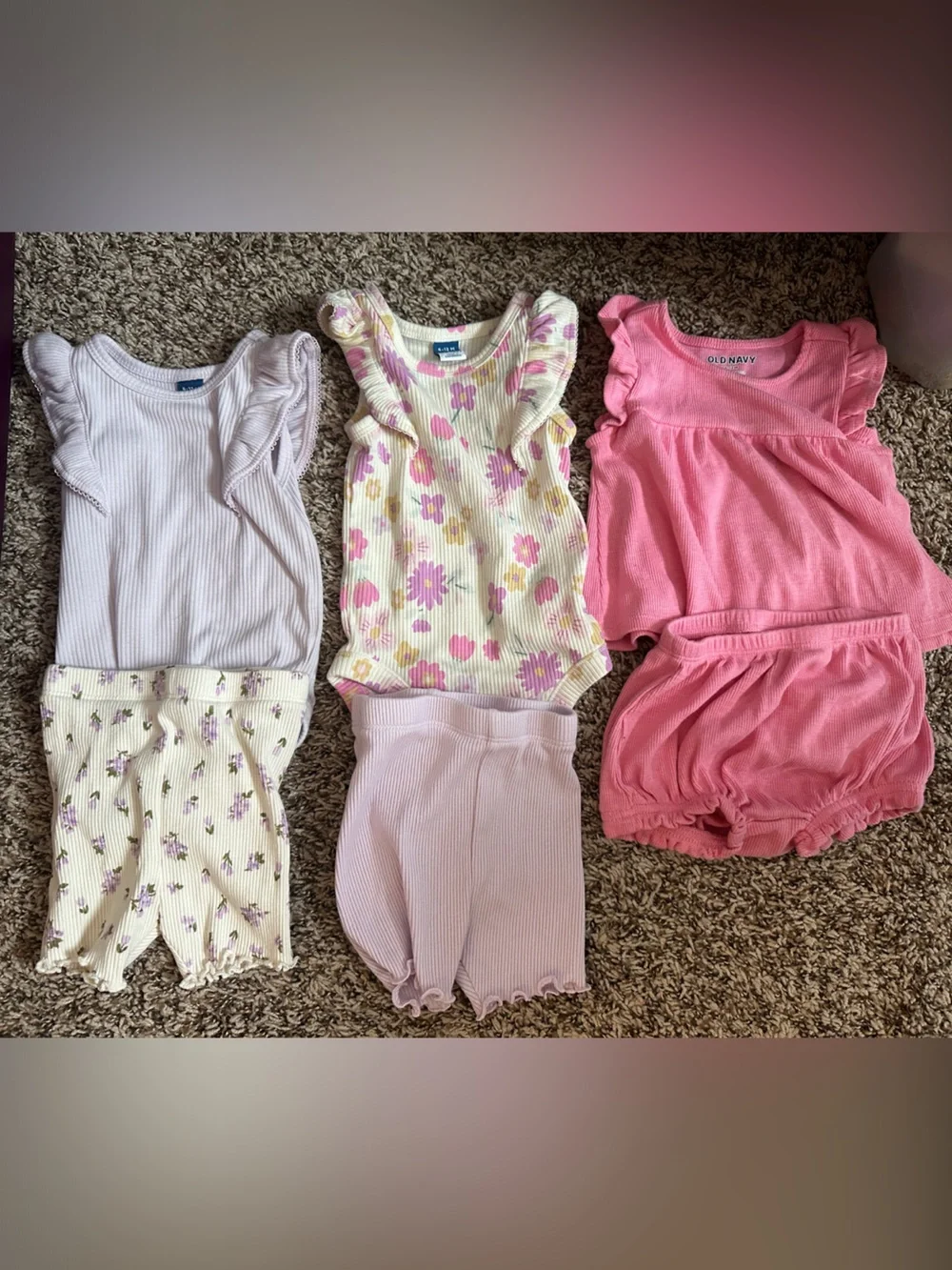 6-12 months Old Navy set